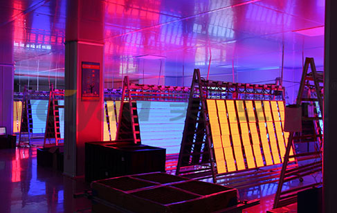 918博天堂光電P2.5小間距LED顯示屏即將出貨沙特五星級酒店