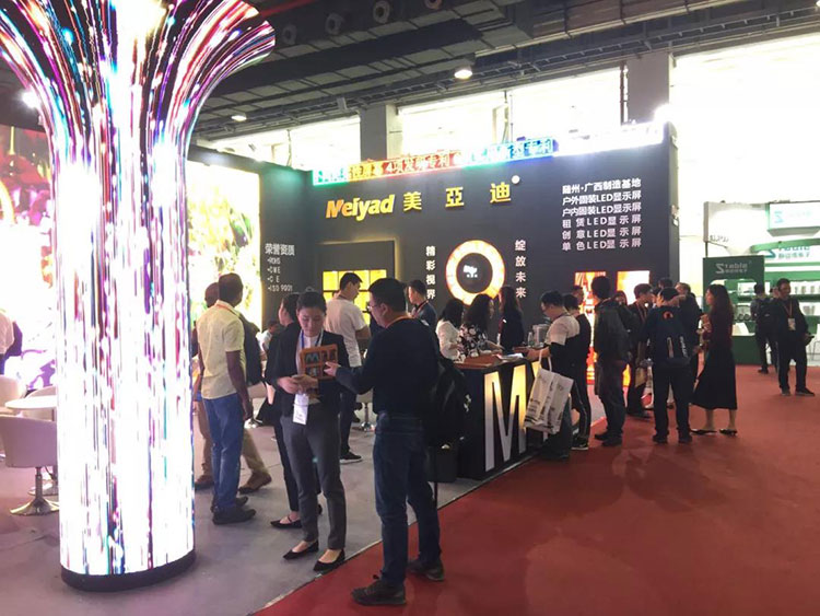 最具創意LED顯示屏亮相廣州展，918博天堂備受關注